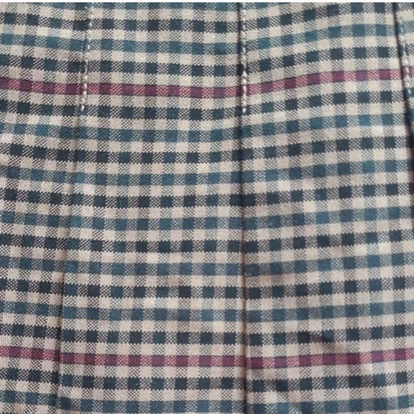 SZ0 Aritzia Sunday Best Plaid Pleated Mini Skirt Preppy Dark Academia Tennis - Picture 4 of 8